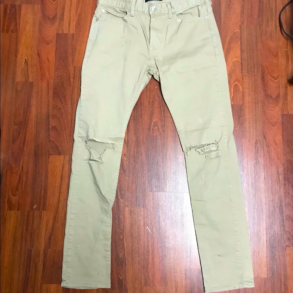 PAC Sun men’s distressed skinny jeans size 30x32